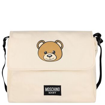 Beige Teddy Bear Baby Changing Bag