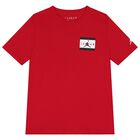 Boys Red Jordan T-Shirt, 1, hi-res