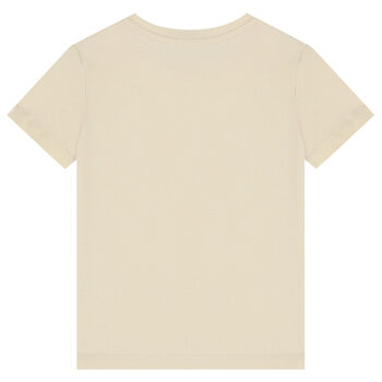 Beige Logo T-Shirt