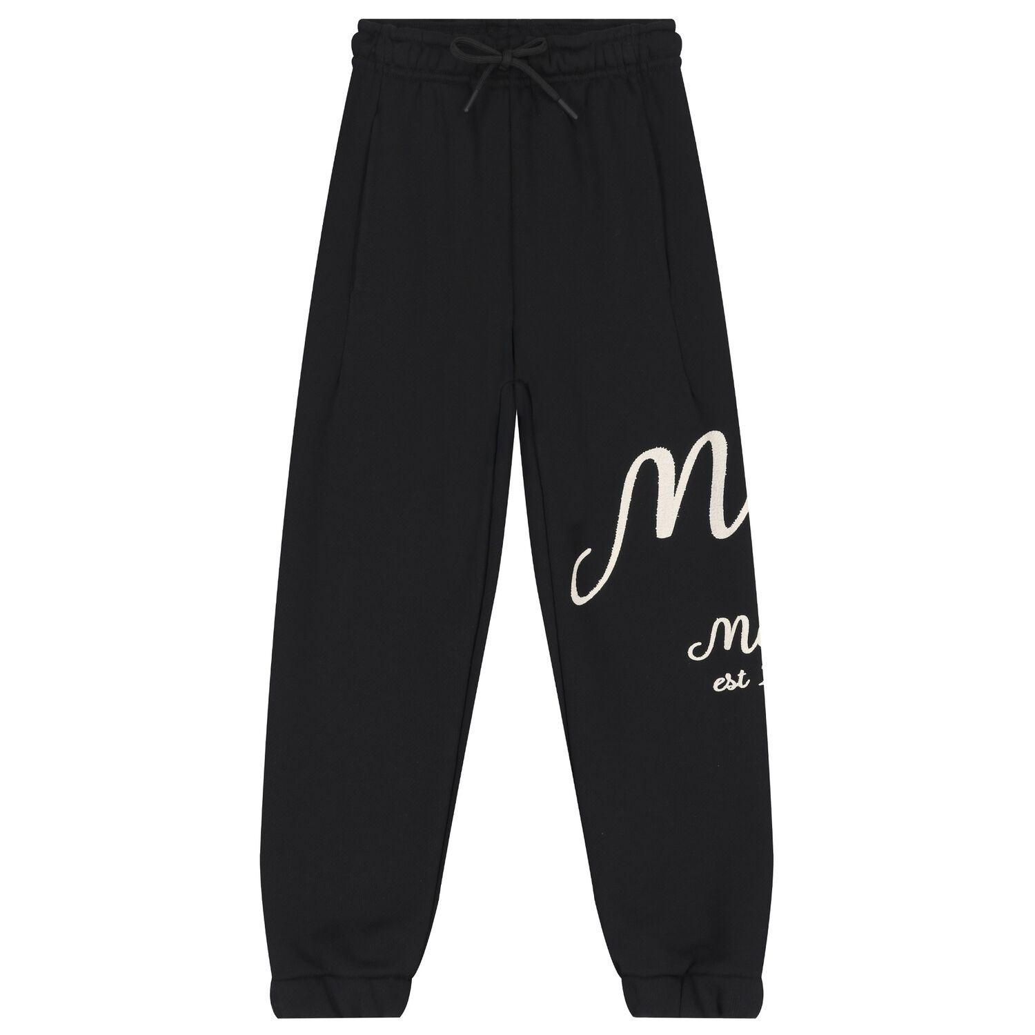 Boys Black Logo Joggers, 1, hi-res