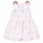 Girls Pink Floral Dress, 1, hi-res