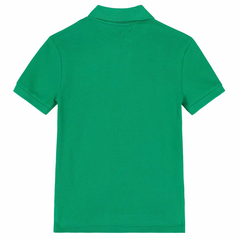 green polo shirts