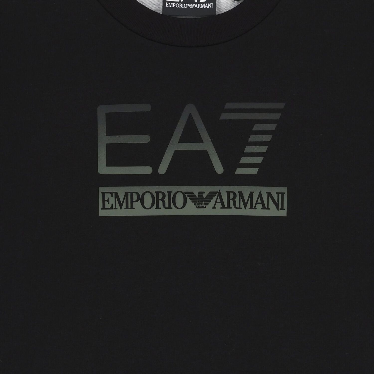 Boys Black & Grey Logo T-Shirt, 3, hi-res