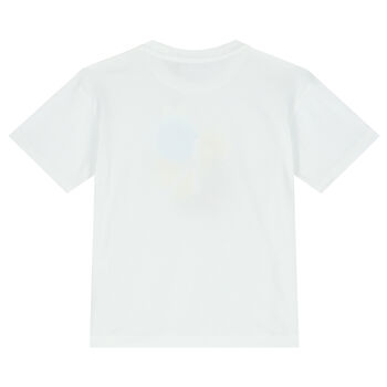 Boys White Logo T-Shirt