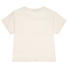 Girls Ivory & Lilac Shorts Set, 3, hi-res