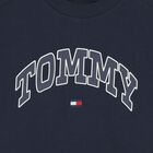 Boys Navy Blue Logo Sweatshirt, 1, hi-res