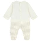 Ivory & Gold Logo Babygrow Gift Set, 1, hi-res