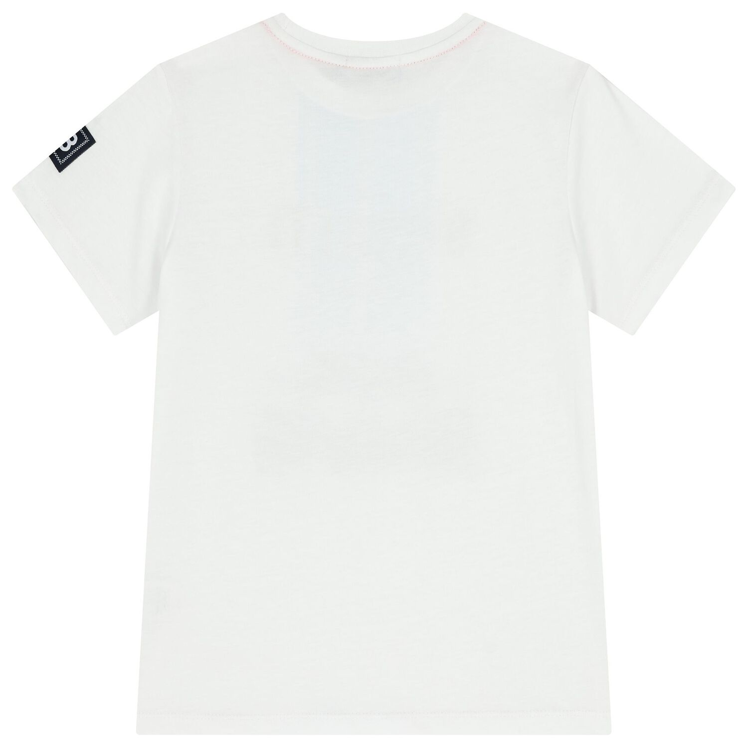 Boys White Logo T-Shirt, 1, hi-res