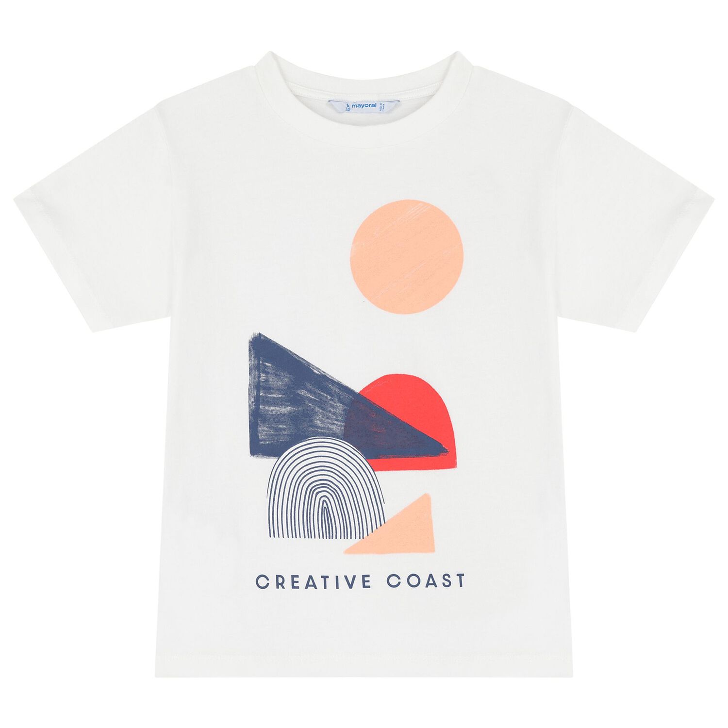 طقم شورت باللون الأبيض والأزرق للأولاد, 2, hi-res image number null