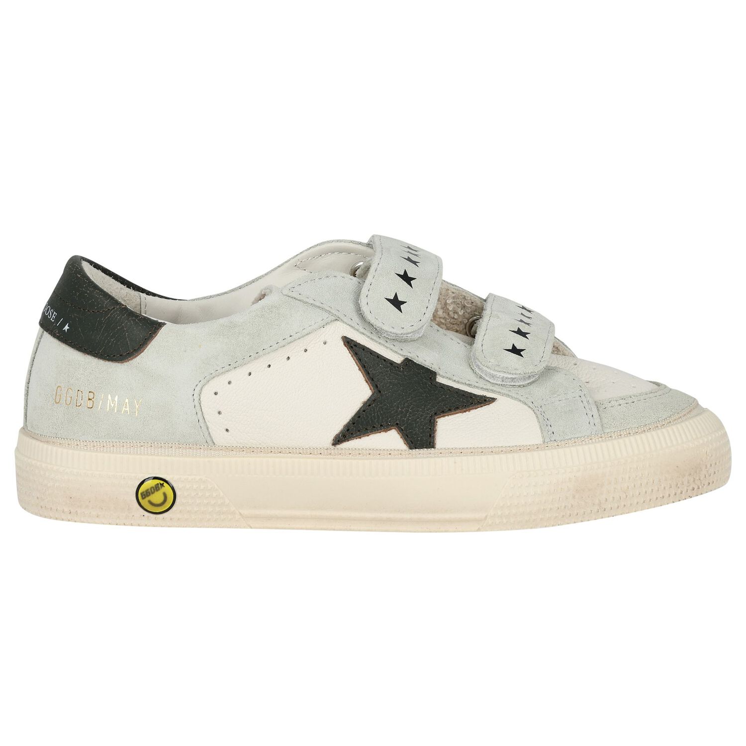 Ivory & Grey Logo Trainers, 1, hi-res image number null