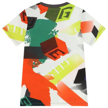 Boy Multi-Coloured Logo T-Shirt