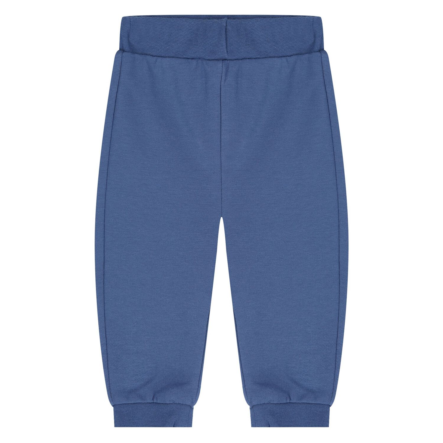 طقم بدلة رياضية للأولاد الصغار باللون الأزرق والأبيض والبيج (3 قطع), 1, hi-res