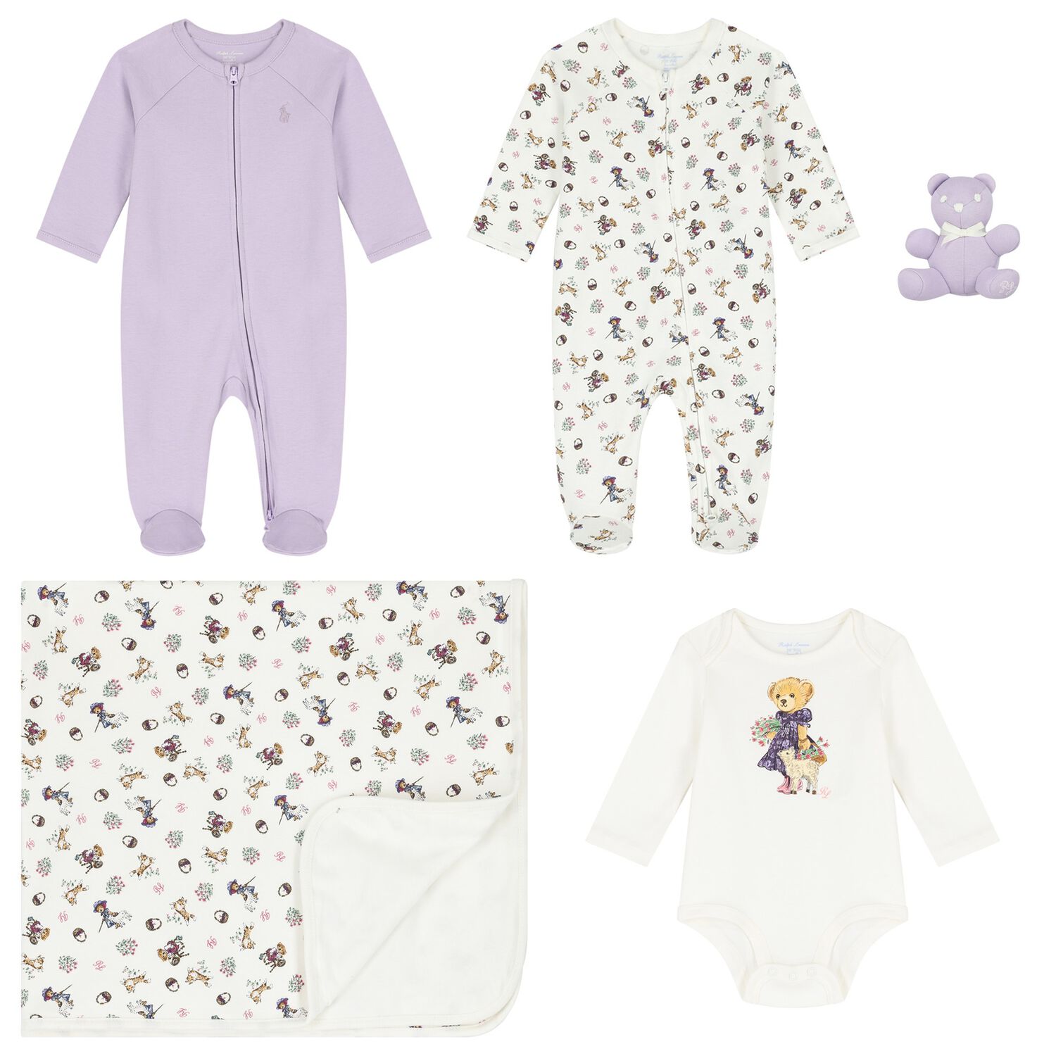 طقم  هدايا بنات بالشعار متعدد الألوان, 1, hi-res