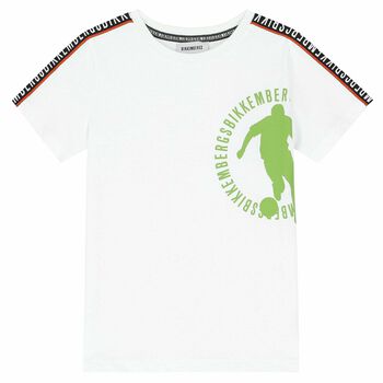 Boys White Logo T-Shirt