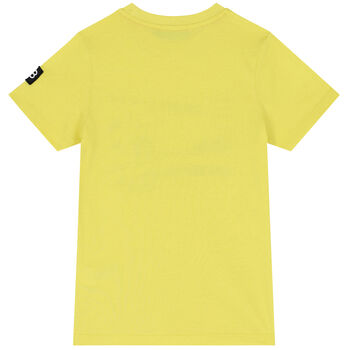 Boys Yellow Logo T-Shirt