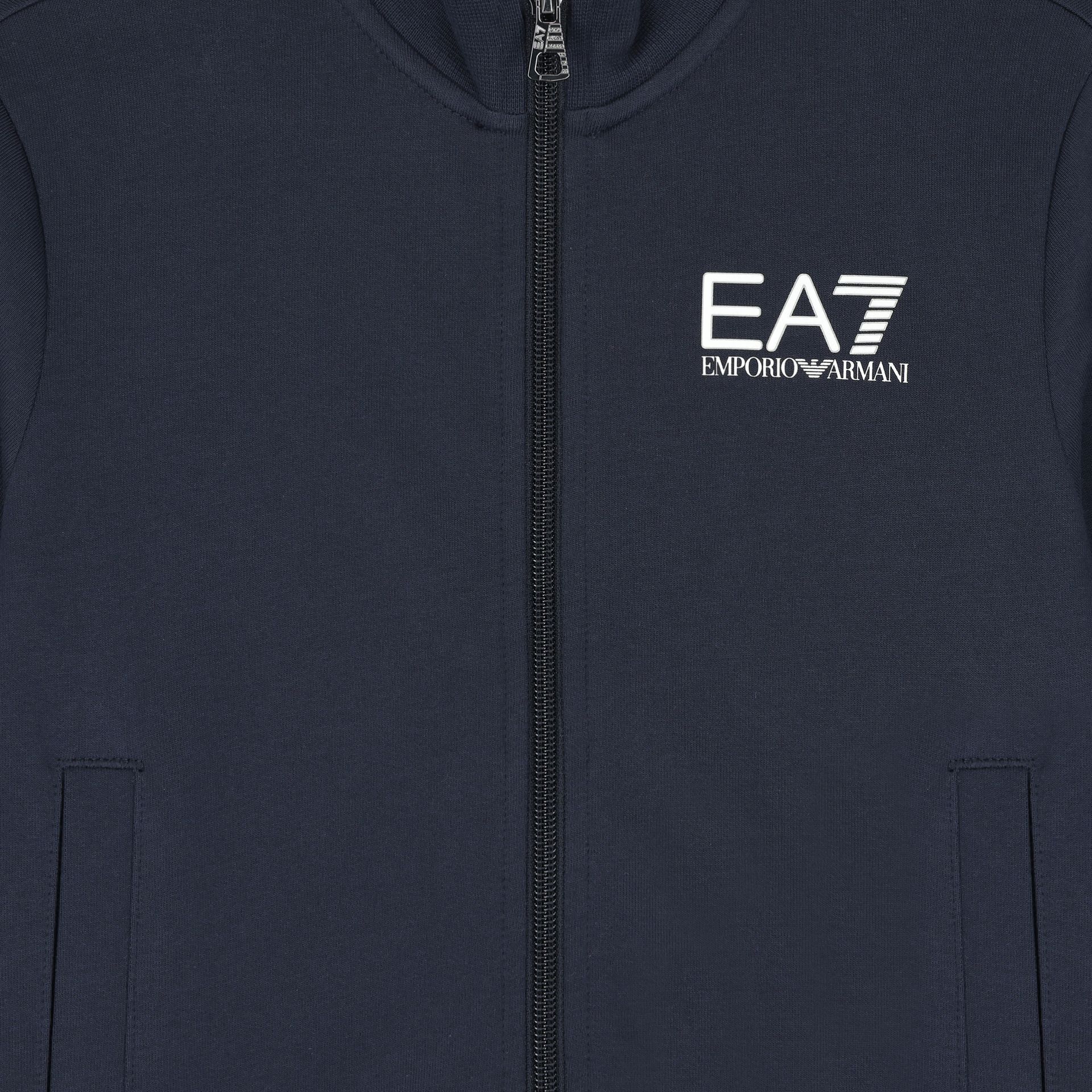 EA7 Emporio Armani Boys Navy Logo Tracksuit Junior Couture Bahrain
