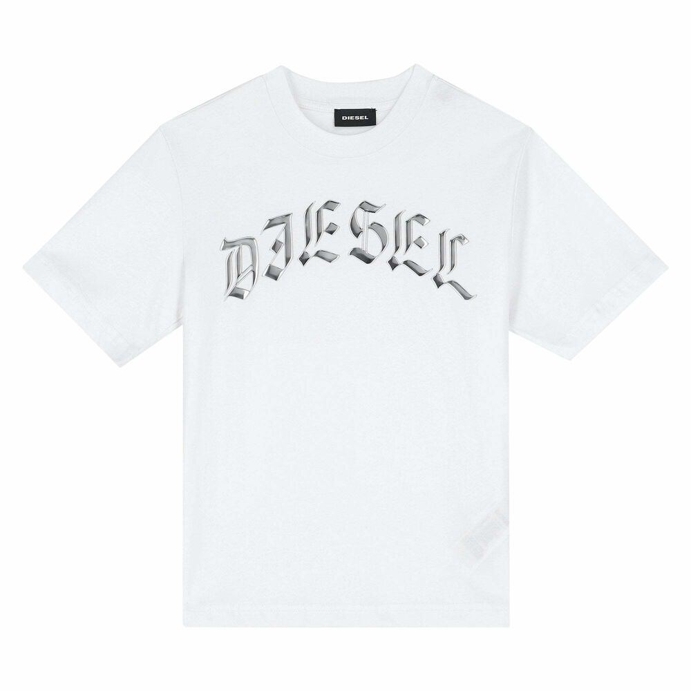 white and silver shirt