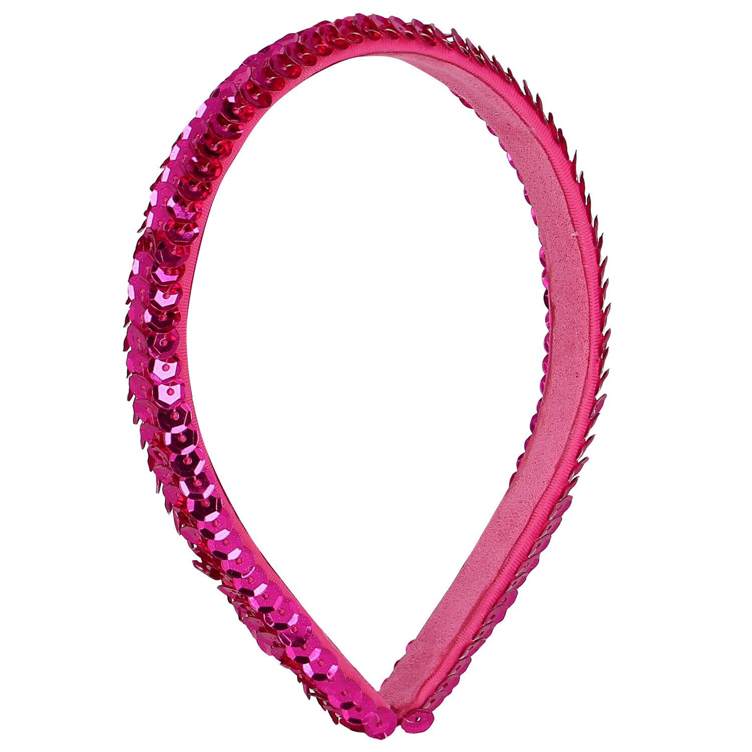 Girls Pink Embellished Headband, 1, hi-res