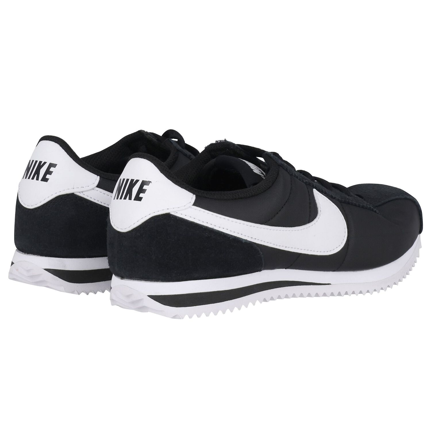 Black & White Cortez Trainers, 1, hi-res