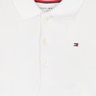 فستان بنات بولو مطرز بعلم باللون الأبيض , 2, hi-res