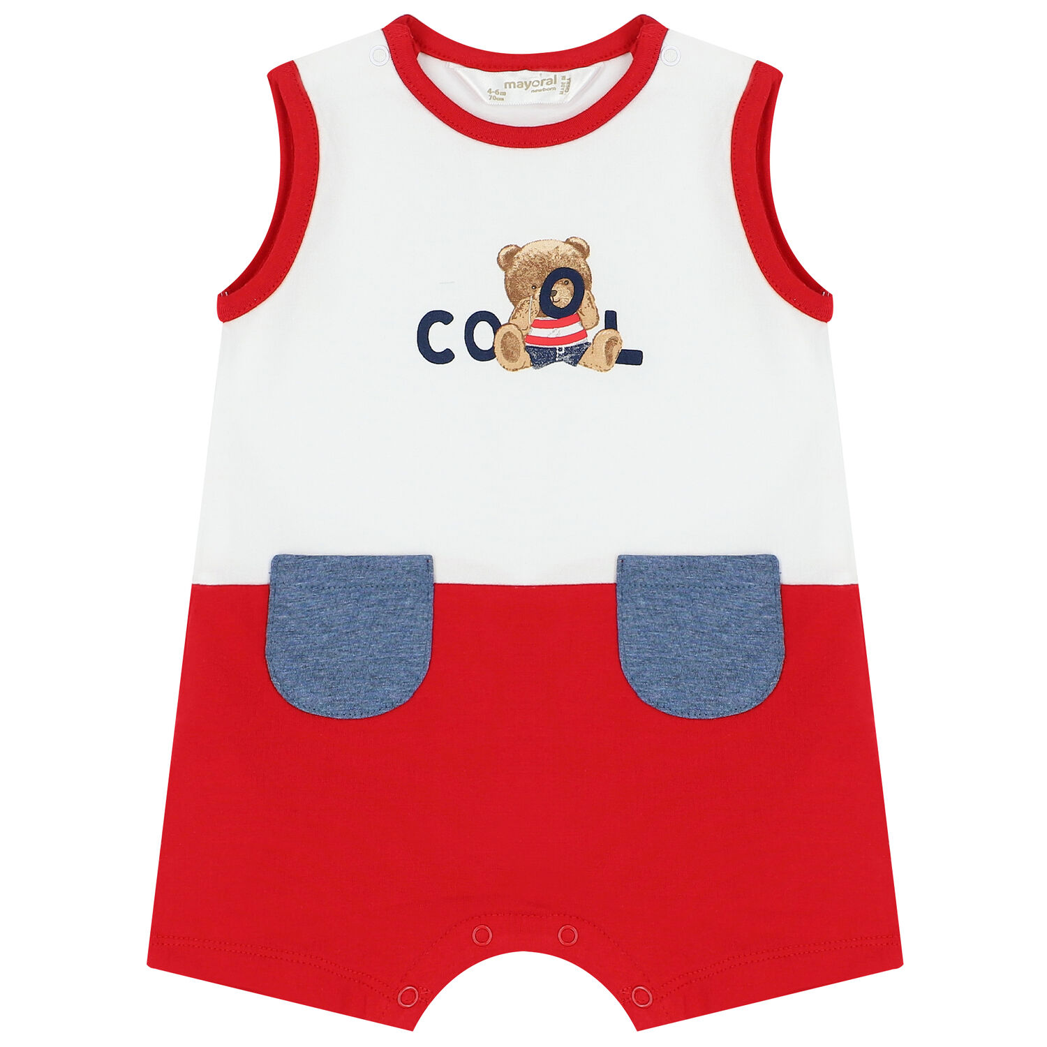 رومبير أولاد باللون الأبيض والأحمر (قطعتين), 1, hi-res