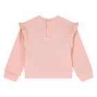 Younger Girls Pink Horse Tracksuit, 1, hi-res