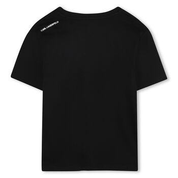 Boys Black Logo T-Shirt