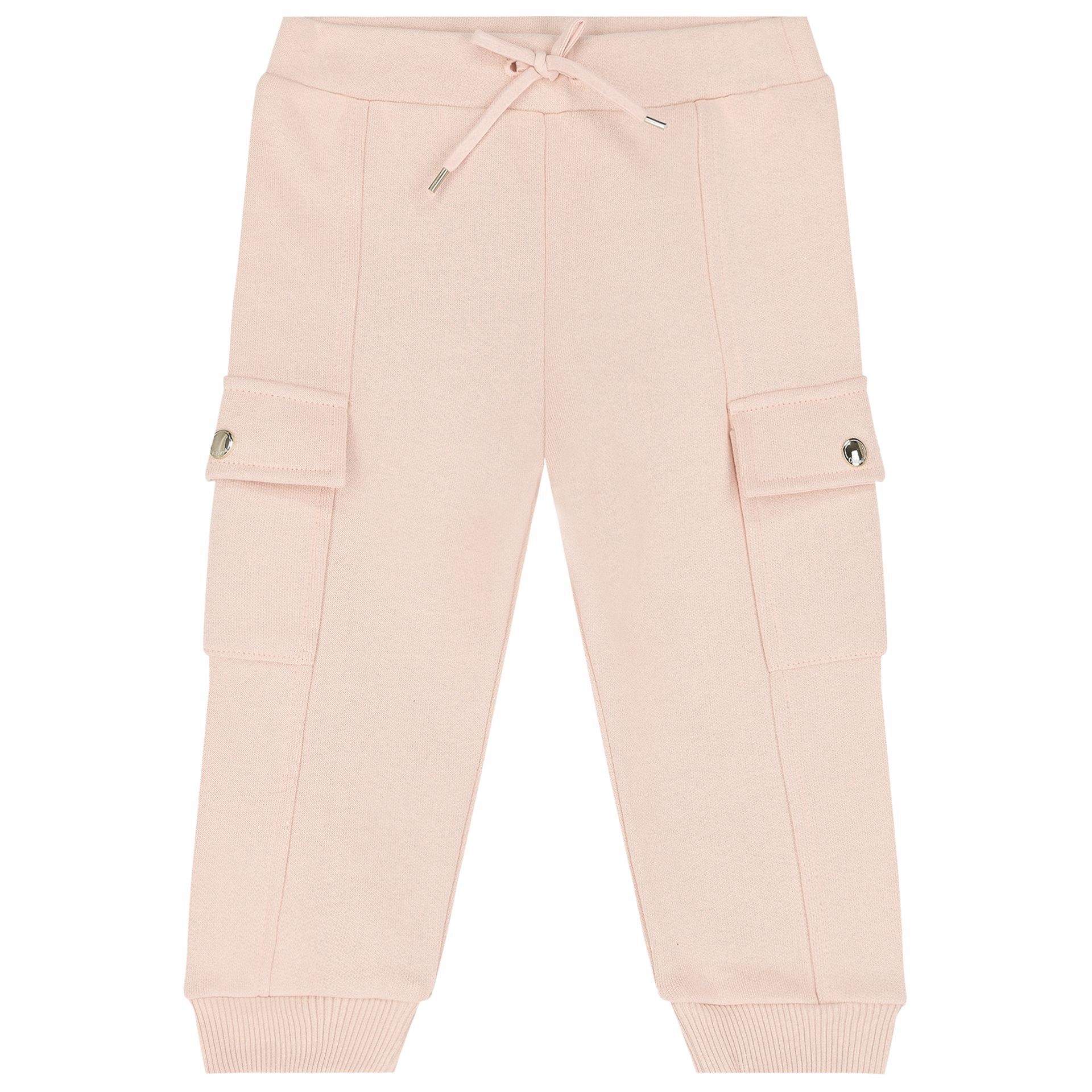 CHLOE Younger Girls Pink Logo Tracksuit Junior Couture Bahrain