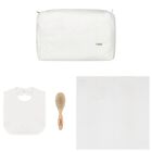 Baby Girls Ivory Logo Gift Set, 1, hi-res