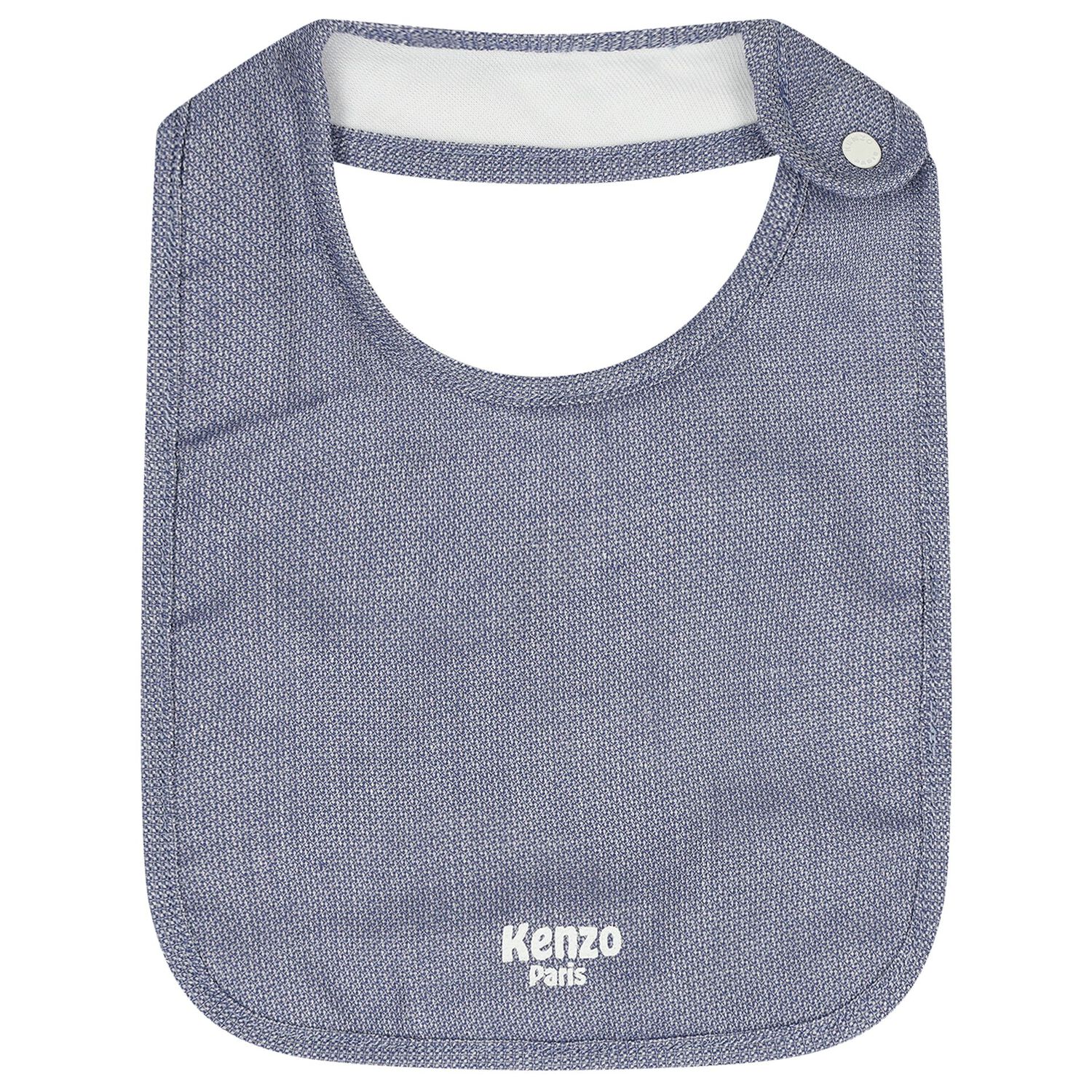 Baby Boys White & Blue Logo Babygrow Gift Set, 1, hi-res