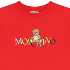 Red Teddy Bear Logo T-Shirt, 2, hi-res