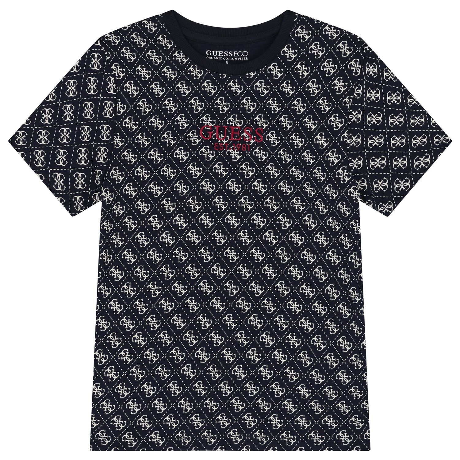 Boys Navy Blue Logo T-Shirt, 2, hi-res image number null