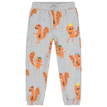 Boys Grey Squirrel Joggers