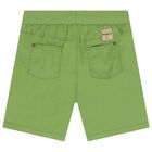 Boys Green Shorts, 2, hi-res