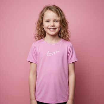Girls Pink Logo T-Shirt