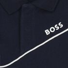 Baby Boys Navy Blue Babygrow, 1, hi-res