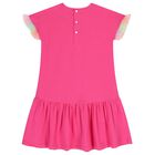 Girls Pink Camera Dress, 1, hi-res