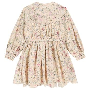 Girls Pink Everlee Sleeve Mini Dress