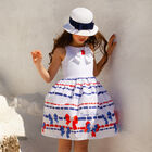 فستان بفيونكة باللون الأبيض, 1, hi-res