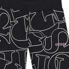Girls Black Logo Joggers, 2, hi-res