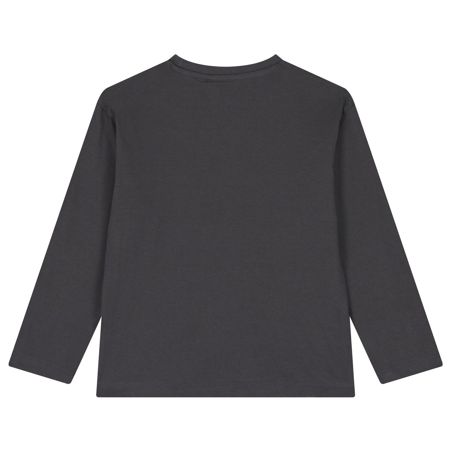 بلوزة عاجي باللون ورمادي بأكمام طويلة للأولاد (عبوة من قطعتين), 1, hi-res