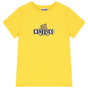Yellow Teddy Bear Logo T-Shirt