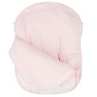 Girls Pink & White Polka Dot Baby Pram Nest, 1, hi-res