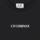 Boys Black Logo Long Sleeve Top , 2, hi-res