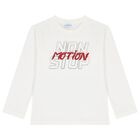 Boys Blue & White Tracksuit Set (3 Piece), 1, hi-res