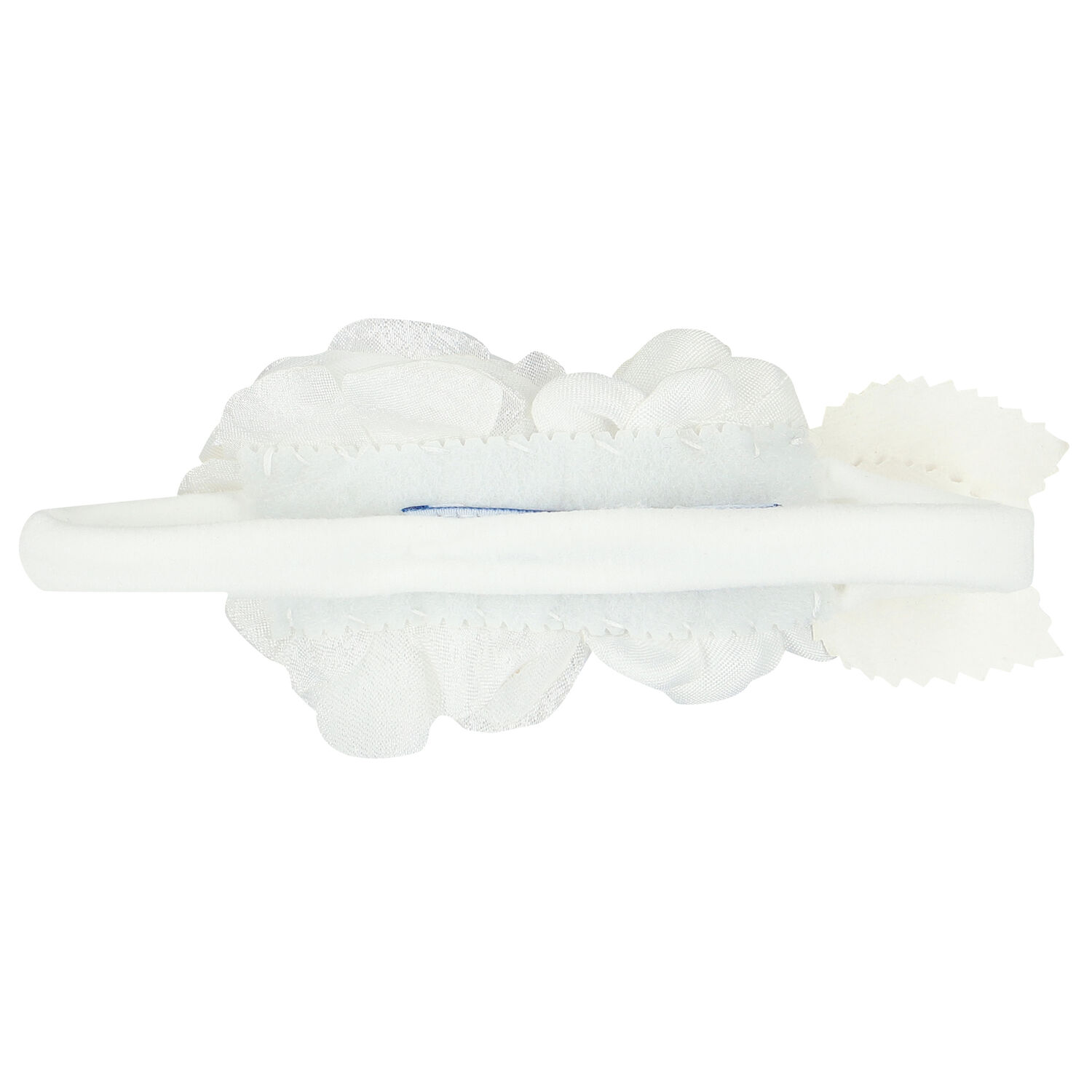 Girls White Flower Headband, 1, hi-res image number null