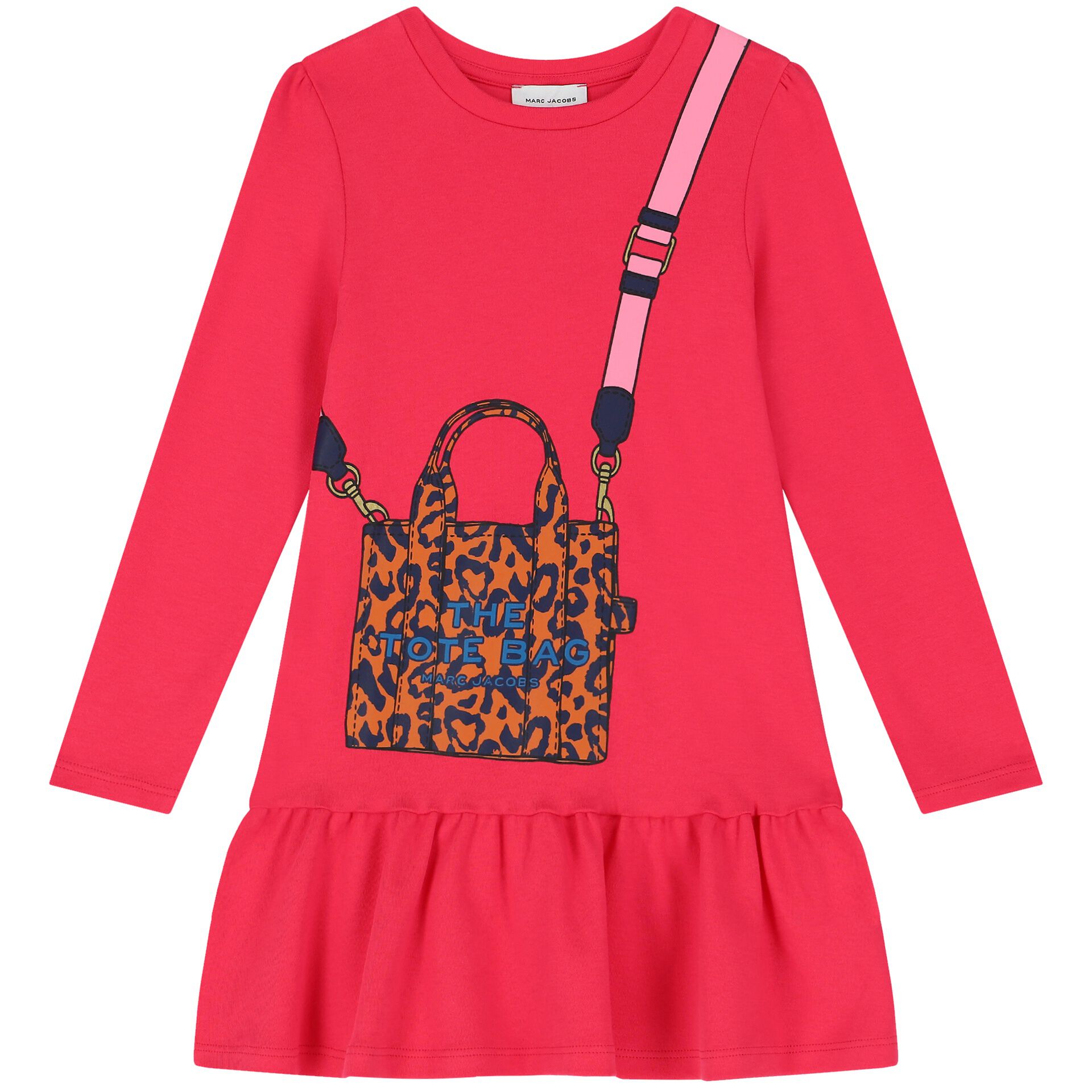 MARC JACOBS Girls Pink Logo Bag Dress Junior Couture Bahrain