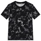 Boys Black Logo T-Shirt, 1, hi-res