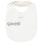 طقم بنات هدايا أفرول بالشعار باللون العاجي, 1, hi-res