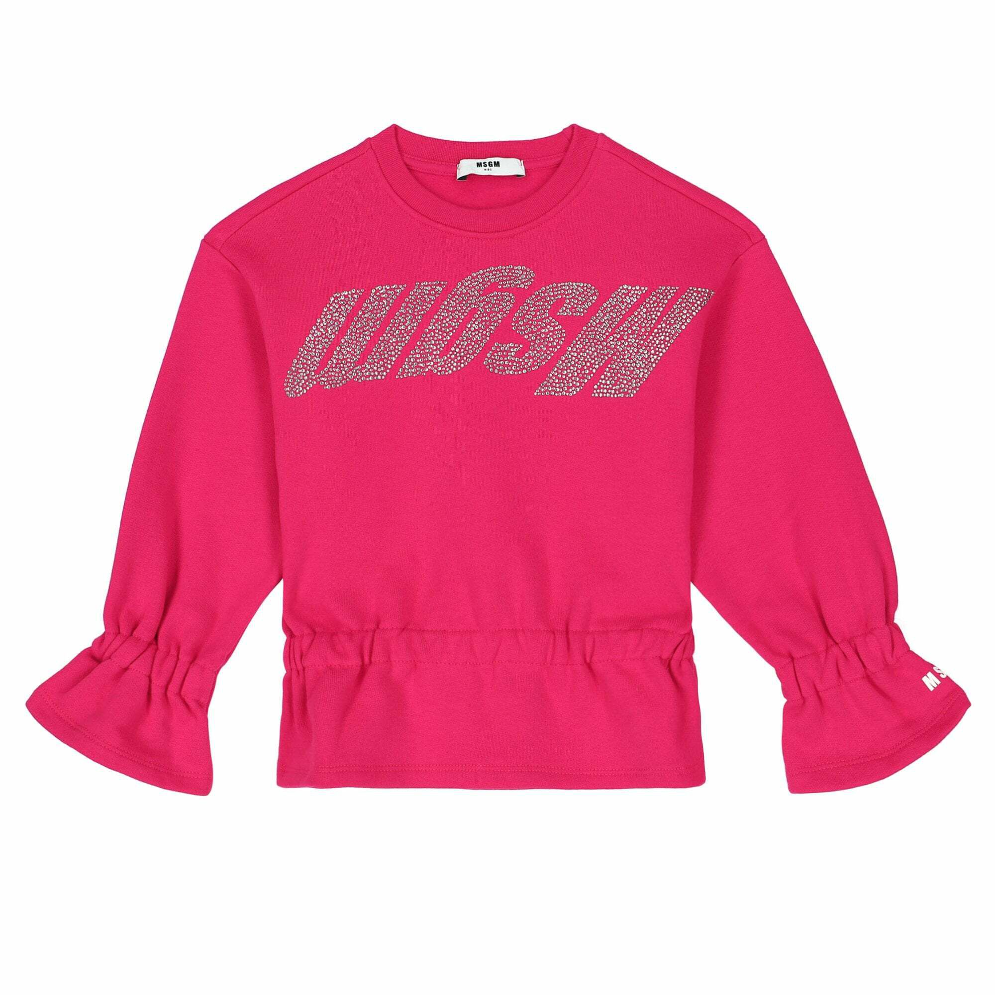 Msgm pink sweatshirt online
